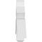 Ekena Millwork Alberta Architectural Grade PVC Gable Bracket, 108"W x 18"H x 4"D x 6"F, 4/12 Pitch GBP108X18X0406ALB00 - alternate 2